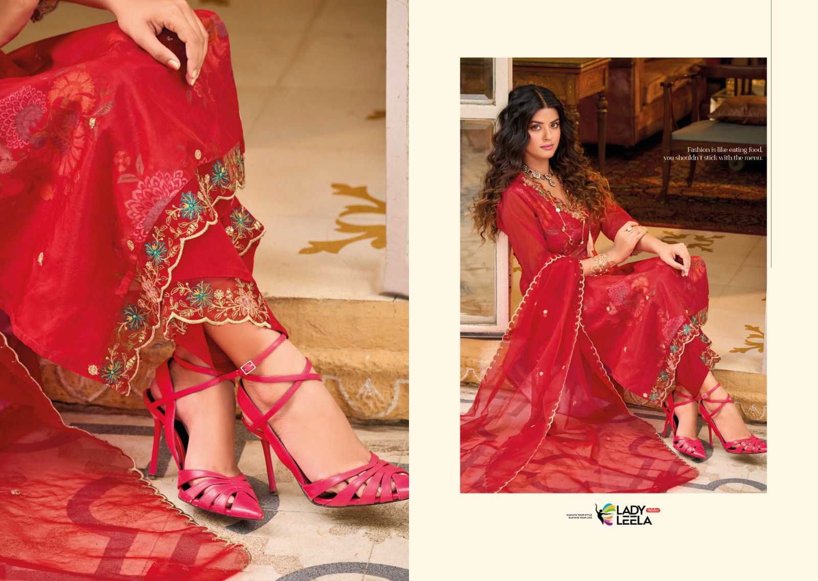 Ayesha By Lady Leela Designer Printed Kurti With Bottom Dupatta Wholesale Market In Surat